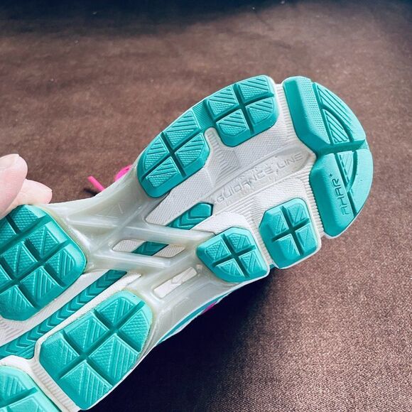Mint condition ASICS GEL-Kayano 21 White Turquoise Pink 8 US 39.5 EUR running - Picture 15 of 15